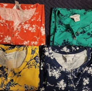 Liz Claiborne tank tops set of 4